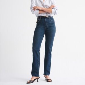 Abercrombie & Fitch 90s Straight Ultra High Rise